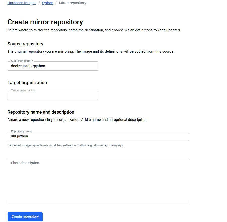 DHIミラーリング画面